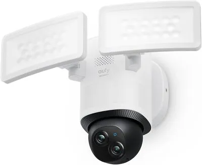 Eufy Floodlight Camera E340 Security Camera 3K Dual Camera Color Night Vision • $161.49