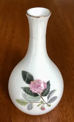 Wedgwood Bud Vase Hathaway Rose • $10