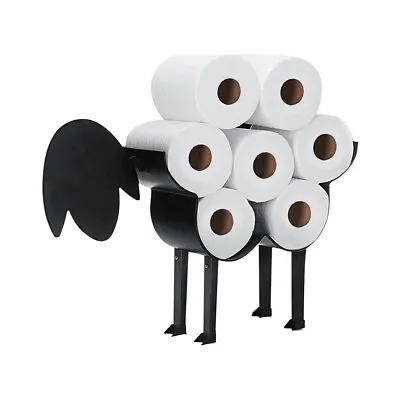 Traderight Toilet Paper Holder Roll Stand Wall Sheep Storage Bathroom Organizer • $29.99