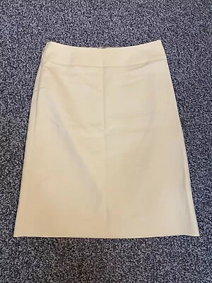 £39.99 • Buy Burberry Blue Label Beige Mid Length Straight Skirt 36 UK 8 Asian Market