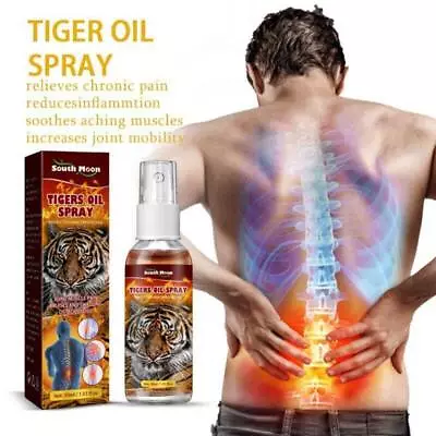 30ml Natural Tiger Oil Spray Rheumatic Pain Relief Massage Articular Arthritis • £9.52