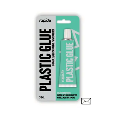 Extra Strong Plastic Adhesive Glue Waterproof Acrylic ABS PVC Pipes 30ML • £3.39