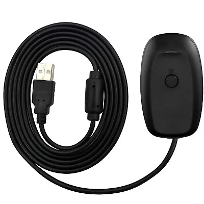 $32.99 • Buy USB Receiver Adapter For Microsoft Xbox 360 Wireless Game Controller PC Windows