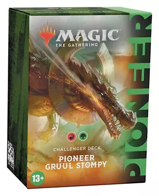 Magic The Gathering 2022 Pioneer Challenger Deck Box - Gruul Stompy • $74.95