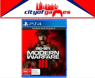 Call Of Duty Modern Warfare 3 PS4 Game New In Stock • $99.95