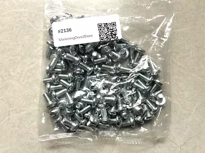 100 License Plate Screws For Mercedes Benz / Audi / Japanese | 6mm X 12mm #2136 • $14.99