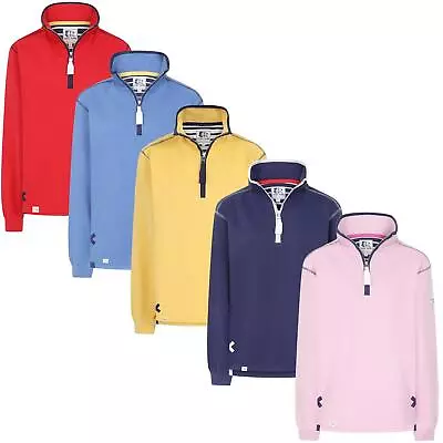 Lazy Jacks Womens LJ3 Super Soft Quarter Zip Sweatshirt Sizes UK 8 To UK 24 • £54.99