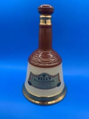 Vintage Bells Whisky Bottle By Wade 75cl Bell Shape Empty Collectable Ideal Gift • £8