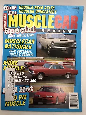 MUSCLE CAR REVIEW Magazine-OCTOBER1988 • $16.51