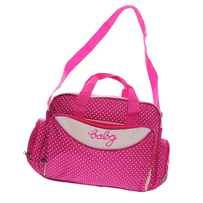 £29.20 • Buy Mummy Maternity Bag Diaper  Multifunctional Nursing Handbags Polka Dots