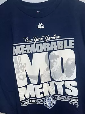 New York Yankees -  Vintage Mariano Rivera Mo Moments Tee Shirt - Size XL • $35