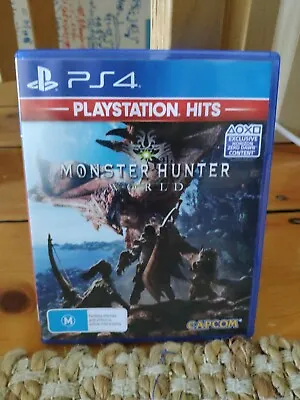 $22 • Buy  Monster Hunter World Free Postage Mint Disc Playstation 4 Ps4