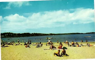 Vintage Postcard- OYSTER POND BEACH CHATHAM CAPE COD MA. • $8.95