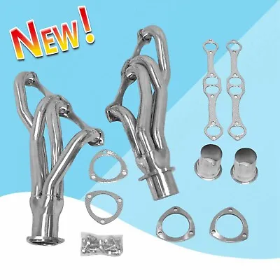 For Small Block Chevy 283 305 350 400 NEW Stainless Header Malibu Camaro MontehV • $138.69