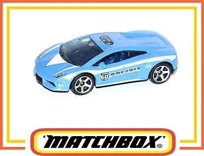 (2012) _ Matchbox _ Lamborghini Gallardo LP 560-4 POLIZIA / Police • $2.47