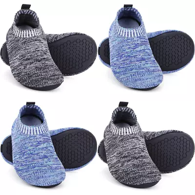 Kids Slipper Socks Anti-Slip Knit Sock. Boy And Girl Socks Warm Socks • £8.99