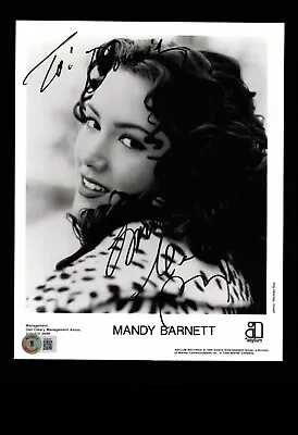 Mandy Barnett Signed Photo 8x10 Beckett Authenticated Coa • $24.99