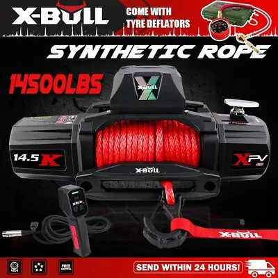 X-BULL 14500LB Electric Winch 4x4 4wd Trailer 12V Remote Boat Truck 12000lb Car • $589