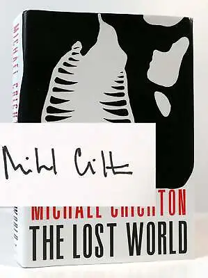Michael Crichton THE LOST WORLD SIGNED  1st Edition 1st Printing • $827.15