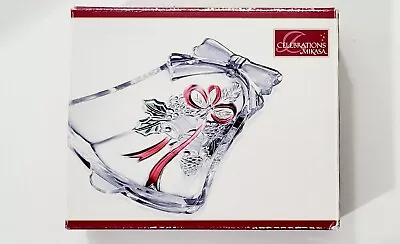 Mikasa Christmas Holiday Bells Collection Serving Dish Snack Treats Plate - New • $24.99