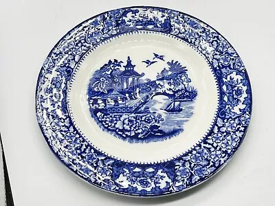 Vintage Olde Alton Ware Blue & White Plate Decorative • £12.99