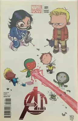 AVENGERS AI #1 SKOTTIE YOUNG VARIANT 2013 MARVEL Xs1 • $11.04