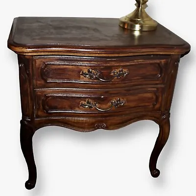 Farmhouse Night Stands Set Of 2 Nightstand W/ 2 Drawers For Bedroom • $165