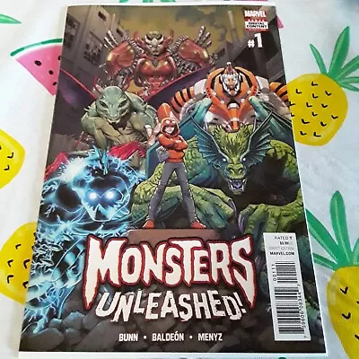 Monsters Unleashed #1 (Marvel 2017) Cover A  • $5