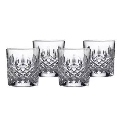 Royal Doulton Highclere Premium Crystal Whiskey Tumbler 290ml | Set Of 4 Glasses • $225