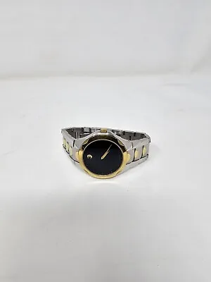 Movado Luno Sport Black Dial Two-tone Men's Watch Model 81 G1 1853 • $189