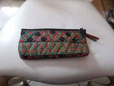  Vera Bradley Brush And Pencil Case In Noel Coordinate Pattern  Indiana Tags • $35