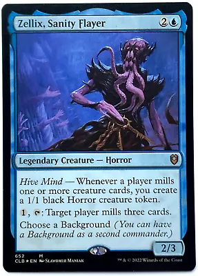 MTG Zellix Sanity Flayer *FOIL* Commander Legends: Baldur's Gate 652 NM • $15.99