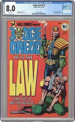 Judge Dredd #1 CGC 8.0 1983 4375220005 • $77