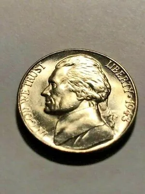 1943-P Jefferson Silver Nickel BU #11769 • $9.90