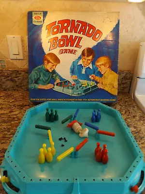 Ideal Tornado Bowl Spin Top Game 1971 Boxed For Parts Or Restoration / Clean !!! • $24.99