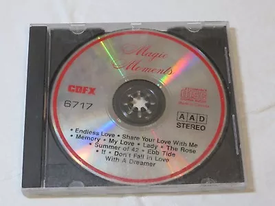 Magic Moments CD CDFX6717 Endless Love Share Your Love With Me Memory Lady • $12.99