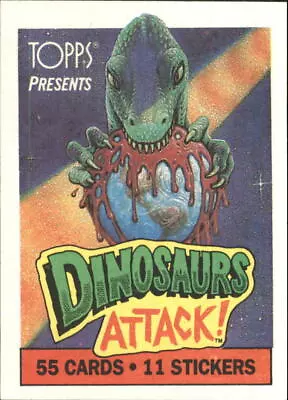 1988 Dinosaurs Attack Card #s 1-55 +inserts (A5906) - You Pick - 15+ FREE SHIP • $0.99