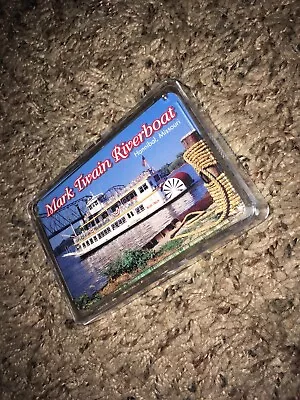 Rare Sealed Mark Twain Riverboat Playing Card Deck Souvenir Novelty NOS Gift New • $15