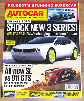 $5.57 • Buy Autocar 11 Jan 2023 - AMG SL55 V 911 CARRERA - USED MEGANE RS - HUAYRA R TEST