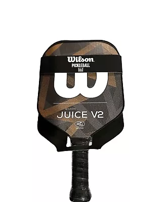 Wilson Juice V2  Pickleball Paddle Fiberglass Composite  8oz 4.75  Grip • $45.99