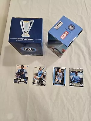 NYCFC MLS Replica Cup Marvel Spiderman Bobblehead & Autographed Cards • $20.50