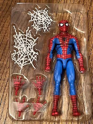 Marvel Legends Spider-Man Retro Cel Shaded 6-inch Figure Hasbro In Stock LOOSE • $54.95