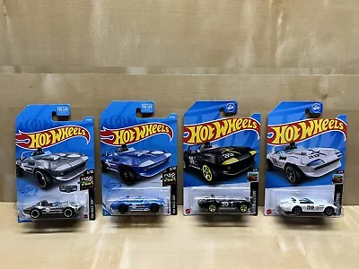 Hot Wheels ZAMAC Chevrolet Corvette Grand Sport Roadster Blue White Black Lot • $19.99