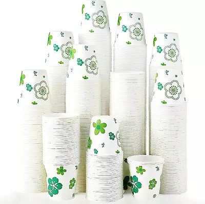 [300 Pack] Paper Cups 3Oz Disposable Bathroom Cups Mouthwash Cups Cold Dispos • $20.98