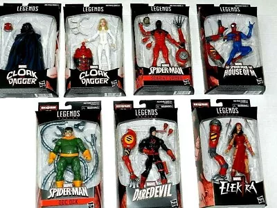 Spiderman Marvel Legends Sp/dr Full Set House Of M Scarlet Doc Ock ++ New Sealed • $349