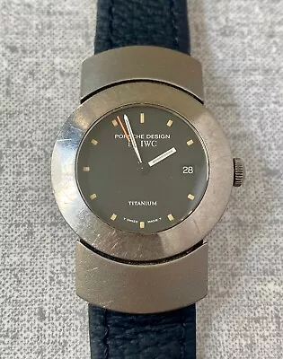 Porsche Design By IWC Watch Titanium Cal 2209 Ref 2551471 Quartz Vintage Lady's • $350