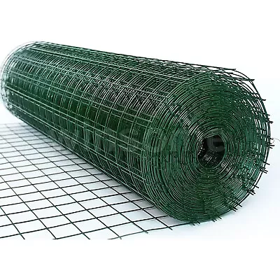 £14.98 • Buy 50CM X 5M/1M X 5M Plastic Chicken Wire Mesh Rabbit Garden Fence Netting Fencing