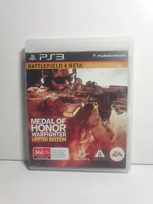 Medal Of Honor: Warfighter - Limited Edition - PS3 *Free Post* PlayStation 3 • $8.33