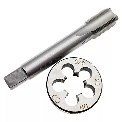 5/8-20 Tap & Die Set Tool Right Hand HSS 5/8x20 Tap Die RH 5/8 X 20 Threading • $17.95