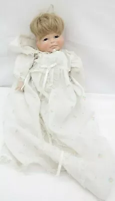 Vintage 3 Faced Porcelain Baby Doll Happy Sleepy & Crying Faces  JE • $189